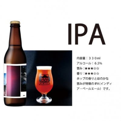 ラベルレス_富士山麓仕込みのクラフトビールTPM BREWING【IPA】30本セット