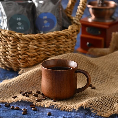神音カフェ　自家焙煎のコーヒーブレンドセット【豆】×2セット
