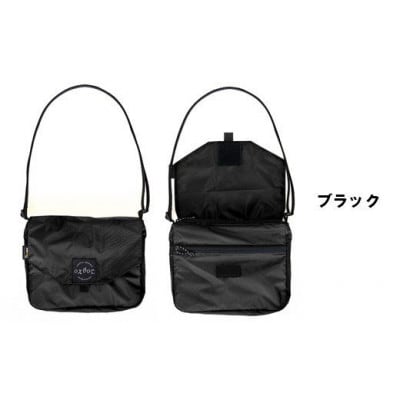 【ブラック】oxtos NEW ULショルダーポーチL