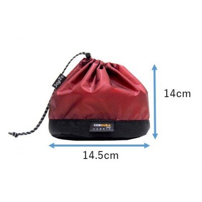 【ブルー】oxtos CORDURA フォールディングカップケース