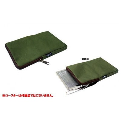 【ベージュ】oxtos 帆布キャンピングロースターケース 角型