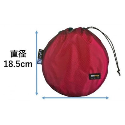 【エンジ】oxtos CORDURA クッカーケースL