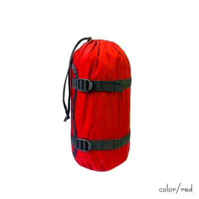 【レッド】oxtos NEW透湿防水コンプレッションバッグ 4L