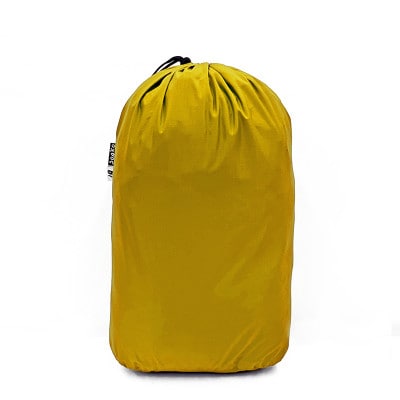 【マスタード】oxtos(オクトス) 透湿防水 スタッフバッグ 6L オーバル