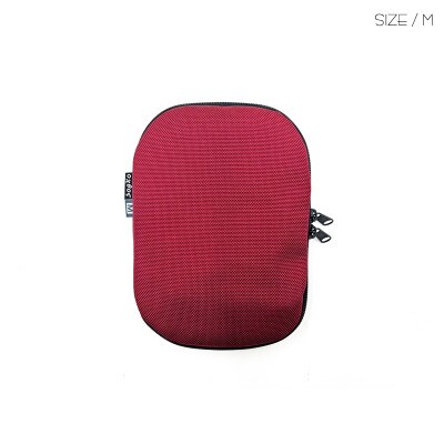 【M(レッド)】oxtos(オクトス) チェーンアイゼン収納ケース
