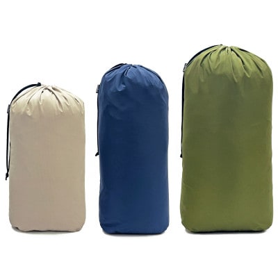 【バリエーション1】oxtos(オクトス)透湿防水スタッフバッグ12～20Lオーバル (3枚セット)
