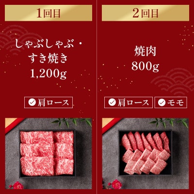 【毎月定期便】【和牛セレブ】能登牛 定期便「ファーストクラス」全6回
