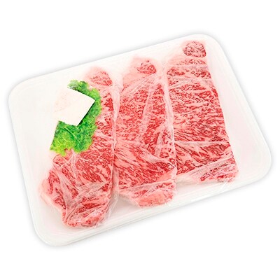 【ミートショップカワムラ】黒毛和牛ロースステーキ540g