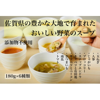 【2025年10月上旬発送】KUREHAの【人に優しい佐賀野菜のスープ】6袋