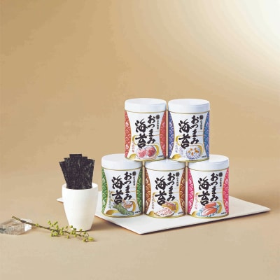 山本海苔店　おつまみ海苔 4缶詰合せ