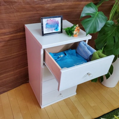 43.5チェストキャンディ4段(全6色)【色はおまかせ】