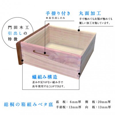 kumukumu85-5段チェスト　WN色【諸富家具】