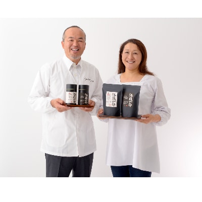 特選【極】江頭一郎　有明海産佐賀海苔の焼き・しおギフト缶入りセット(3缶)