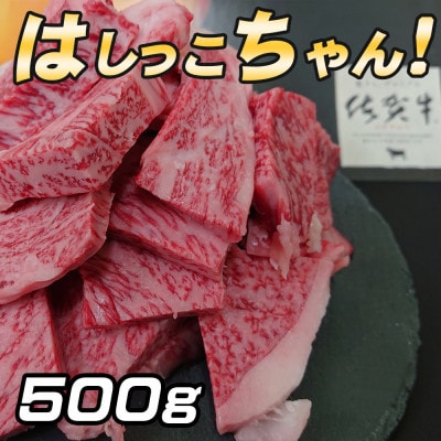 佐賀牛はしっこ焼肉セット500g【ロース　カルビ】