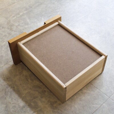 無垢材使用チェスト120LBR【諸富家具】