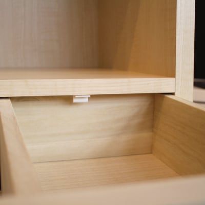 無垢材を使用した書棚80書棚WH【諸富家具】