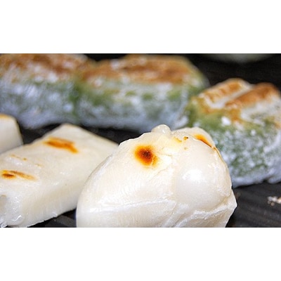 杵つき丸餅4パック&粒あん入りよもぎ餅4パックセット B-136の 杵つき丸餅4パック&粒あん入りよもぎ餅4パックセット B-136の