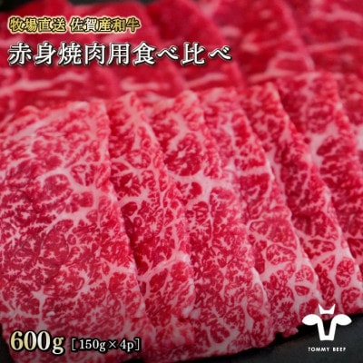 【牧場直送】佐賀産和牛  赤身焼肉用 600g