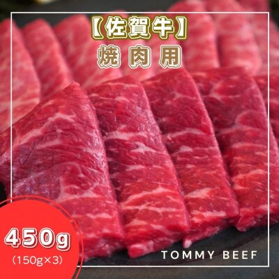 佐賀牛 焼肉用 450g　B023-038