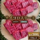 【牧場直送】佐賀産和牛 サイコロステーキ用 300g　B014-071