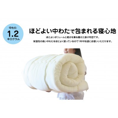 掛け布団 シングル アイボリー