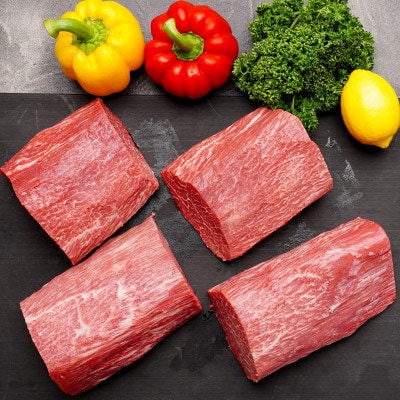 佐賀牛ヒレシャトーブリアンブロック 2kg(500g×4本)(佐賀市)