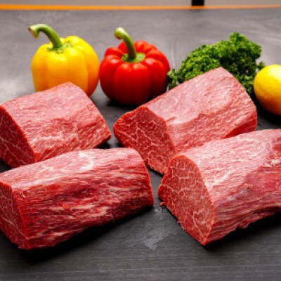 佐賀牛ヒレシャトーブリアンブロック 2kg(500g×4本)(佐賀市)