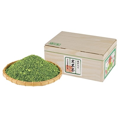 宇治抹茶入玄米茶1kg箱