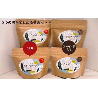 三陸産わかめチップスセット(2種4袋)