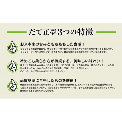 令和7年産 だて正夢 精米 10kg 単品 宮城県産 石巻市 米 白