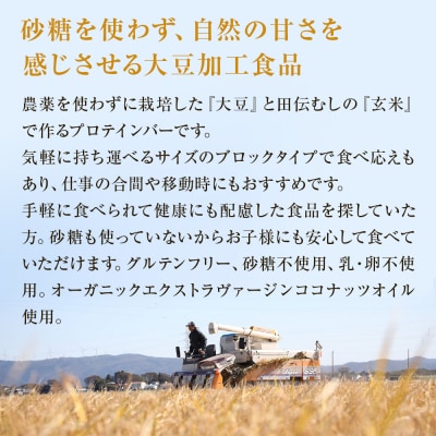 だいずばぁ 3本入り× 4個 12本入 プロテインバー 大豆バー グルテンフリー 砂糖不使用 石巻市
