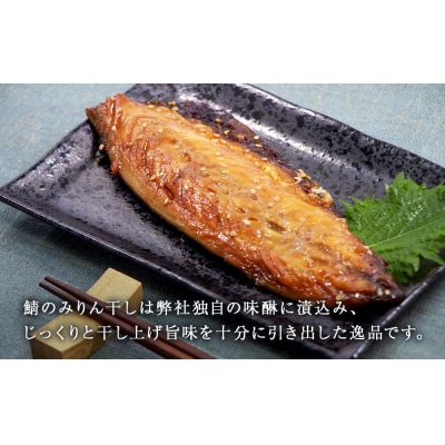 鯖 みりん干し 12枚(2枚×6) 冷凍 小分け 個包装 おかず 魚 焼き魚 焼魚 干物 宮城県