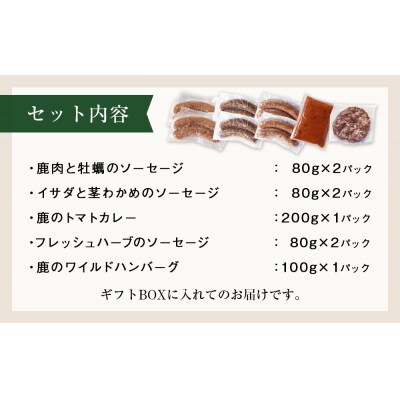 ナチュラルジビエシャルキュトリー5種セット