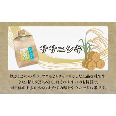 R7年産 宮城県産 精米 3種 食べ比べ 3kg(1kg×3)お米 ササニシキ ひとめぼれ だて正夢