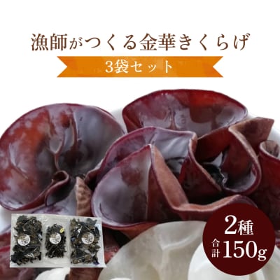 漁師がつくる金華きくらげ(乾燥)セット
