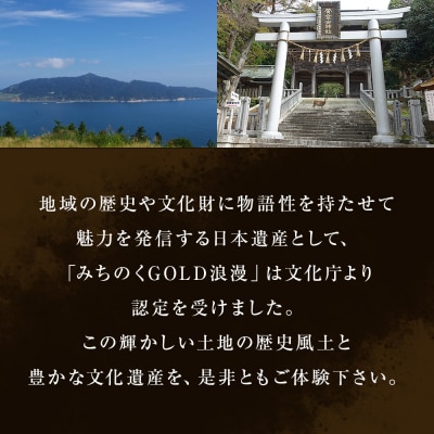日本遺産「みちのくGOLD浪漫」金華山道・金華山詣を辿る日帰り開運の旅 プラン(1) ツアー 金華山