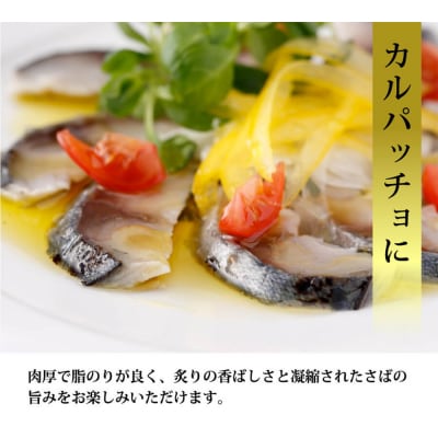 国産あぶりしめさば　12パック しめ鯖 冷凍 炙りサバ お刺身 お寿司 おかず 美味しい