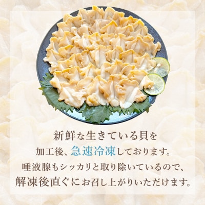 つぶ貝 刺 つぶ刺し 300g ツブ貝 ツブ刺し おつまみ 簡単調理 小分け 酒の肴 