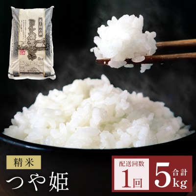 米 令和7年産 つや姫  精米 5kg 単品 こめ コメ お米 ご飯 白米 ツヤ姫
