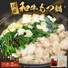 国産和牛もつ鍋2人前 2回分 冷凍 スープ付 モツ ホルモン モツ鍋 牛モツ 牛 和牛 鍋セット