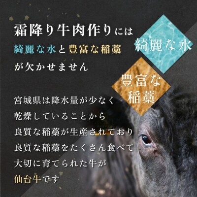 仙台牛 すき焼き用 300g×2P ロース 牛肉 肉 お肉 すき焼き 国産 宮城県産 牛 宮城県