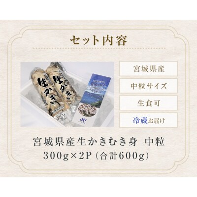 牡蠣 宮城県産 生かき むき身 中粒 生牡蠣 生食 加熱 カキ 魚介 魚介類