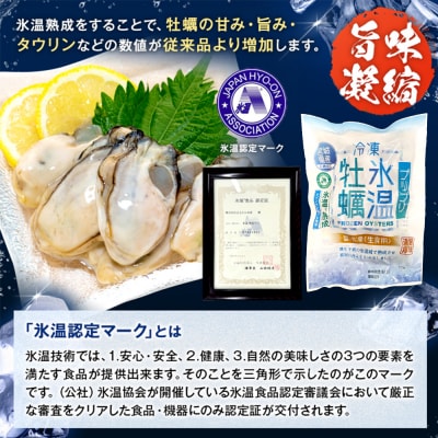 宮城県産氷温熟成 牡蠣 生食用 冷凍170g×6袋 約1kg むき身 まるたか水産 石巻市 防災減災