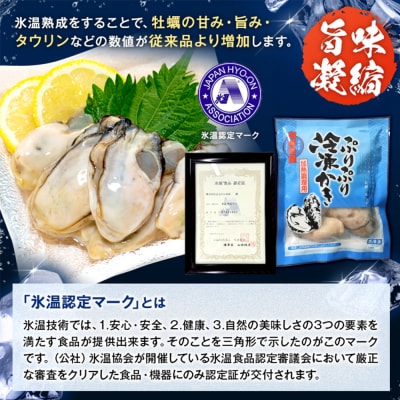【加熱用】氷温熟成かき200g ×6p むき身 小分け カキ 冷凍かき 加熱用 加熱 防災減災