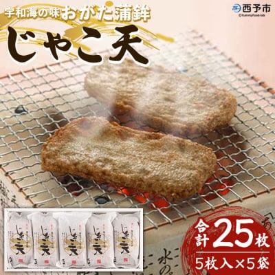 <宇和海の味 おがた蒲鉾 じゃこ天詰合せ(ギフト可)>　魚　魚介　天ぷら　おつまみ　郷土料理