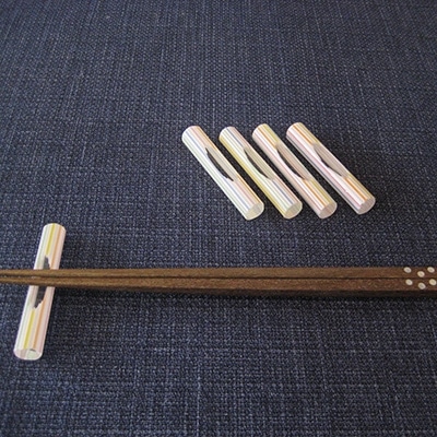 ガラスの箸置き(5個組)