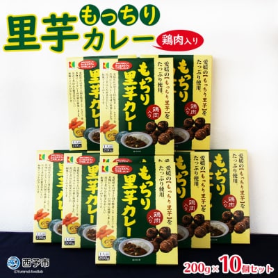 <【ご当地カレー】もっちり里芋カレー> レトルト 本格 野菜 西予 加工品 大容量