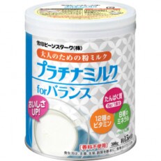 大人用粉ミルク　ビーンスターク　プラチナミルクforバランス(12缶入)1ケース