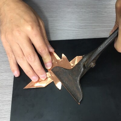 【真鍮鶴】鶴の恩返し 日頃の感謝を込めて 誕生祝用