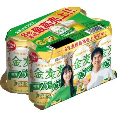 サントリー 金麦糖質75%オフ 350ml×24本